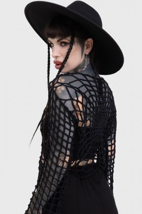  Damenpullover | Killstar Night Trap Pullover