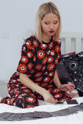  Damen-T-Shirts & Westen | Killstar Gloom Garden T-Shirt