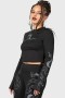  Γυναικείο κοντό τοπ | Killstar Cornelia Crop Top