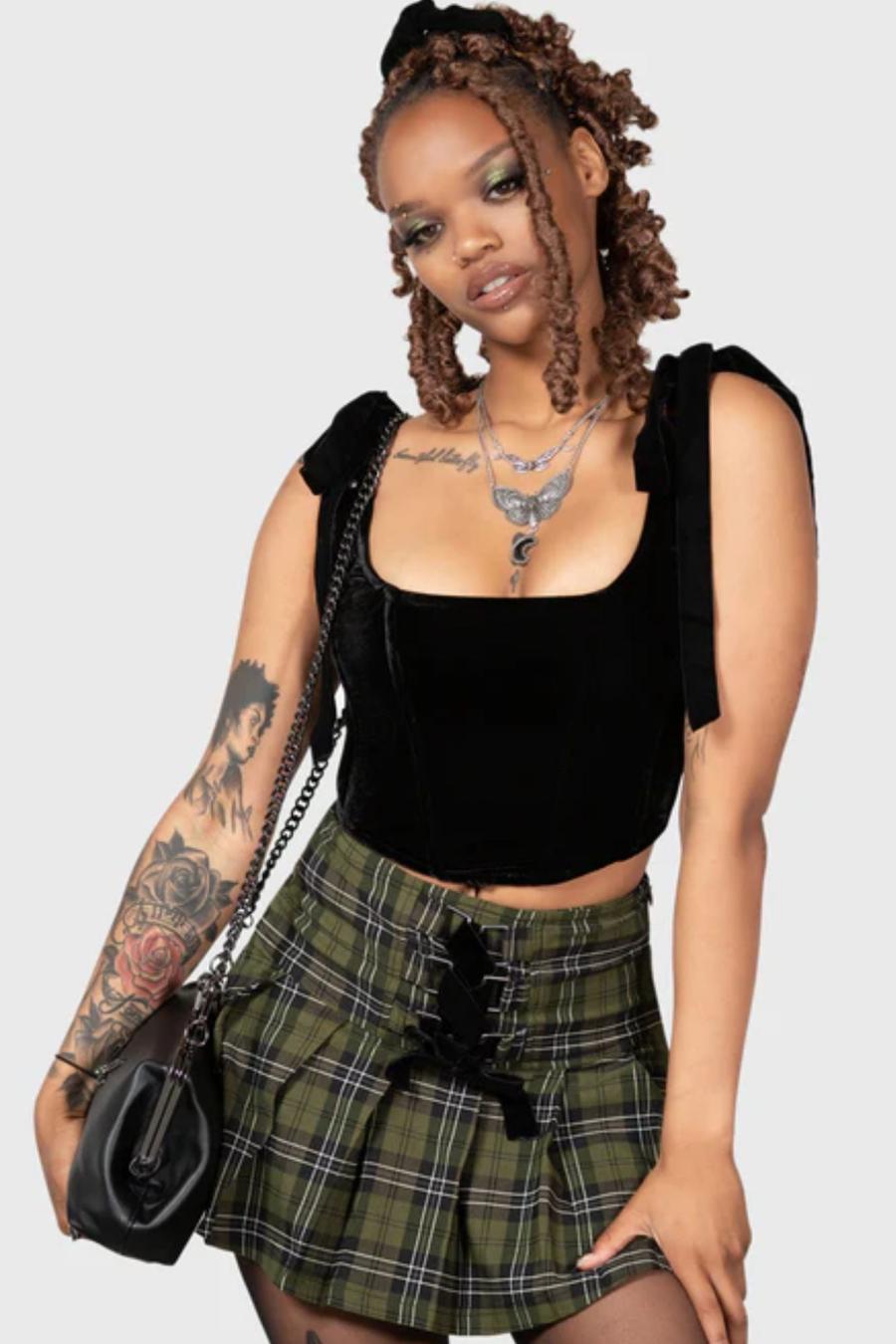 Women Corsets | Killstar Toxic Flora Corset Top